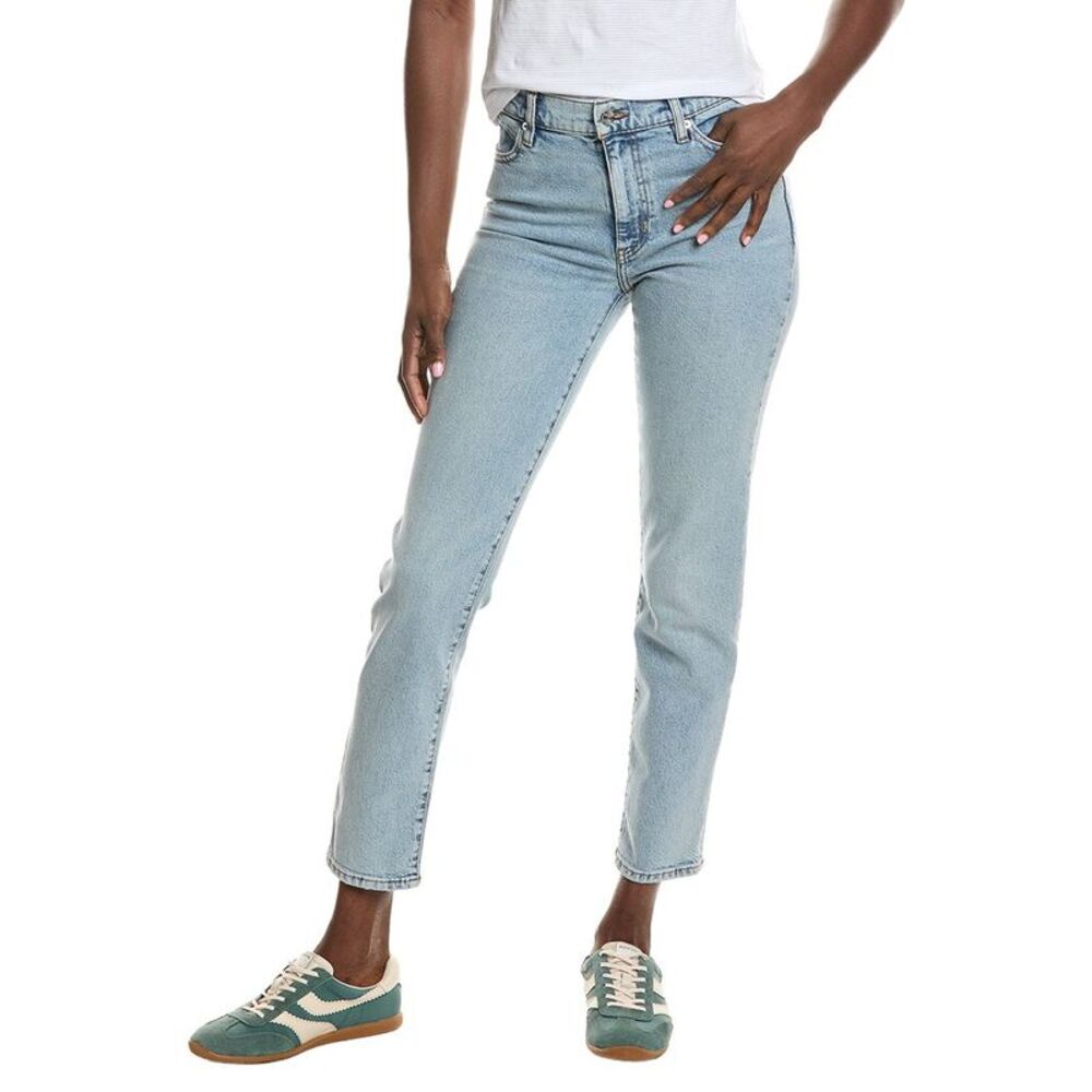 Frame Denim Womens Frame The Borrowed Famous Straight Leg Jean